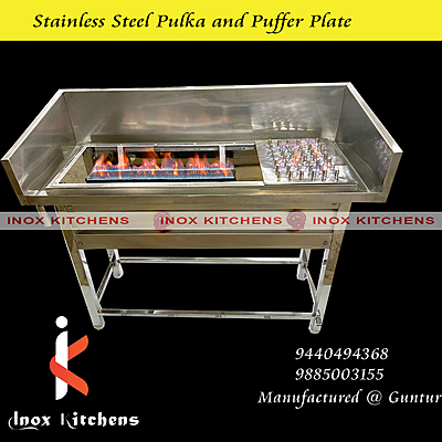 SS Chapati with Puffer Plate