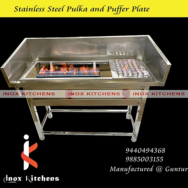 SS Chapati with Puffer Plate