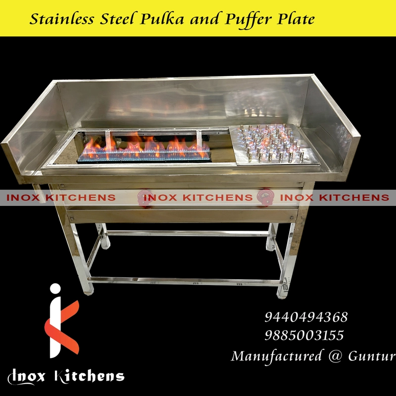 SS Chapati with Puffer Plate