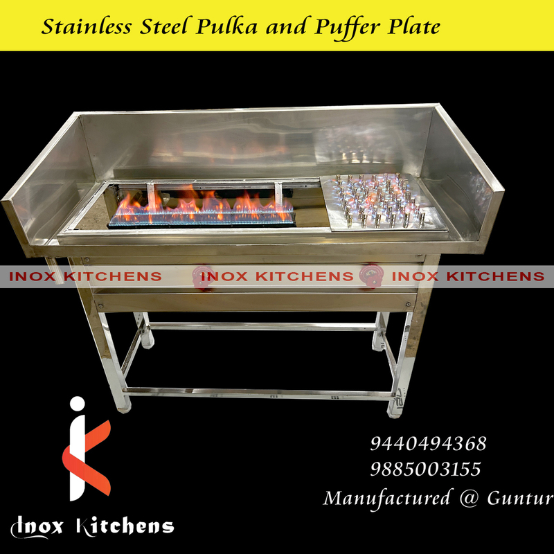 SS Chapati with Puffer Plate