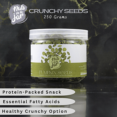 Nuts in a Jar Crunchy Seeds Pumpkin 250 Grams