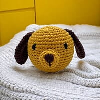 Crochet Puppy Stress Ball