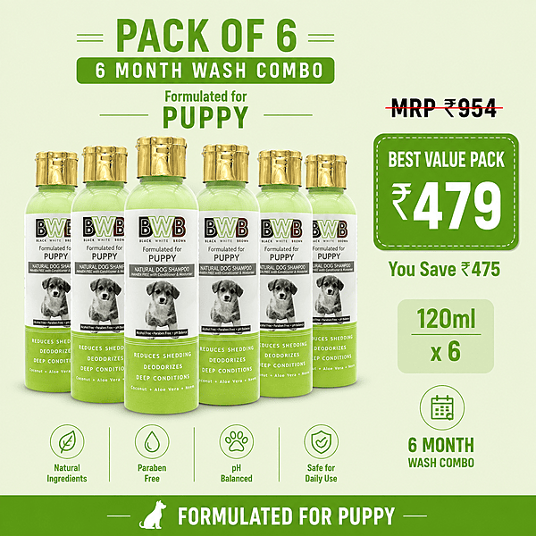 BWB PUPPY SHAMPOO-120ML