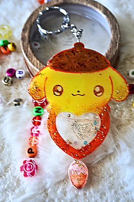 PURIN/HELLO KITTY/SHAKER KEY CHAIN