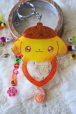 PURIN/HELLO KITTY/SHAKER KEY CHAIN