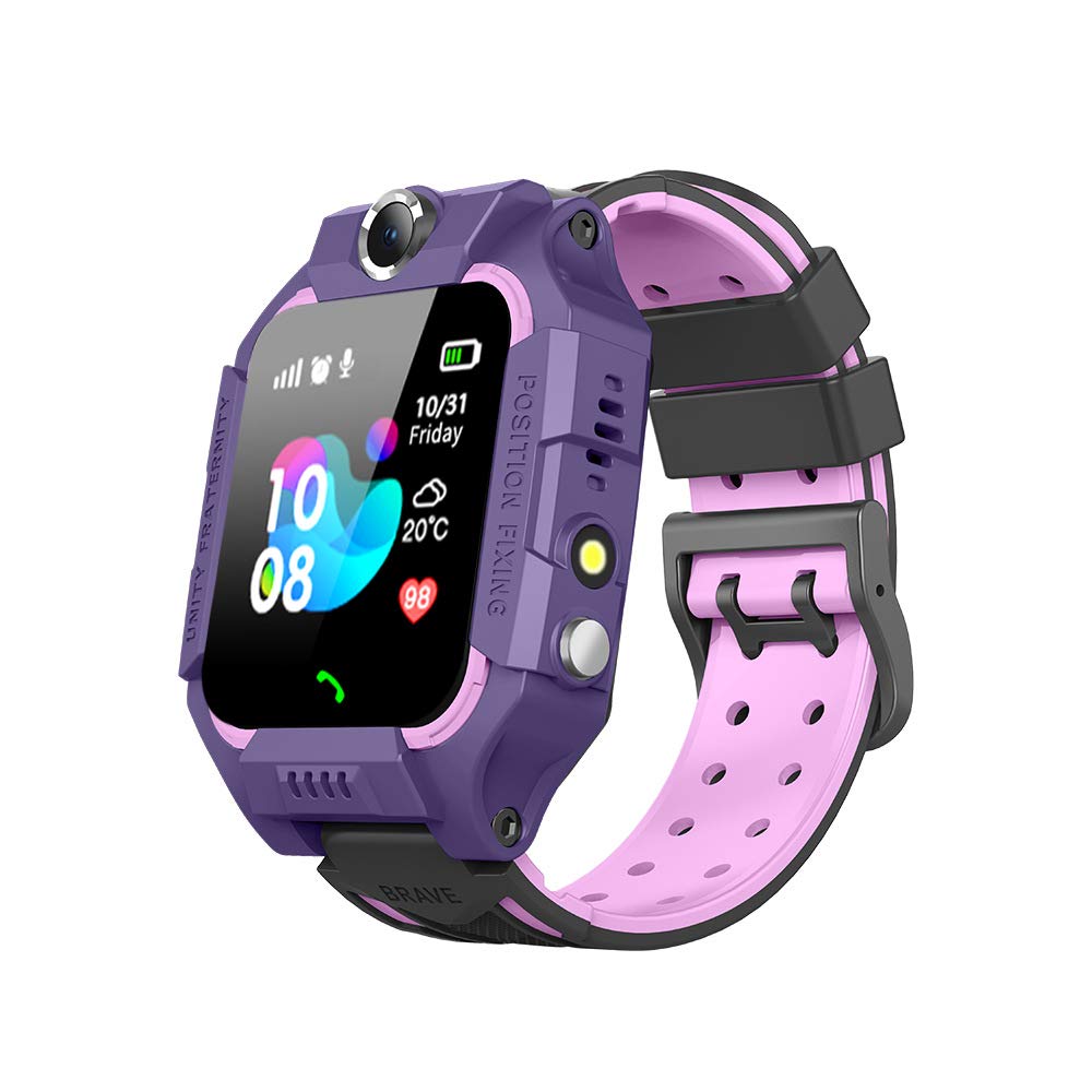 Smart Kids LBS Tracking Watch with Voice Calling, SOS, Remote Monitoring, Camera, Smartwatch