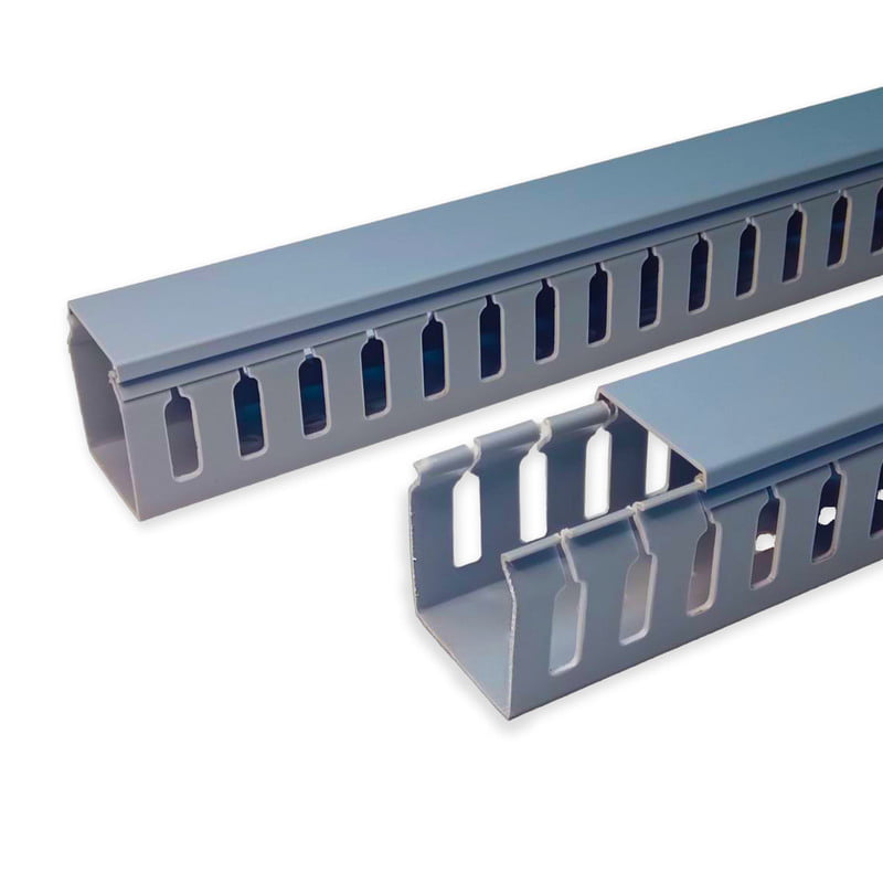 Cable Tray PVC FRLS Type Standard Slot Cable Manager Duct 45MM X 45MM X 100MM