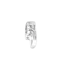 PVC Glass Center Pin