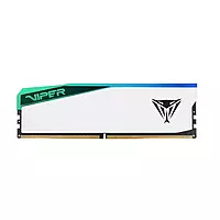 Patriot Viper Elite 5 RGB White 32GB (16GBx2) DDR5 6000MHz CL30 Desktop RAM – UDIMM