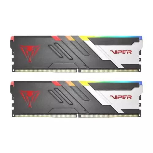 Patriot Viper Venom RGB 64GB DDR5 6000MHz CL30 RAM – 32GBx2 | XMP & EXPO