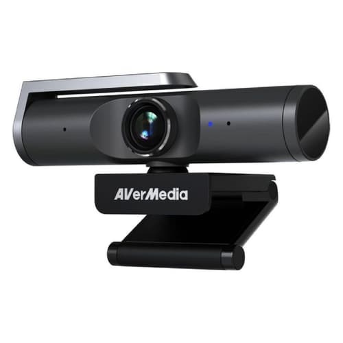 AVerMedia PW515 4K Ultra HD Webcam – Auto Focus  Dual Mic  Privacy Shutter