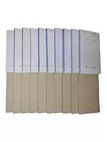 Pack of 10 95mm x 165mm White NCR Carbonless Triplicate Restaurant Service Pads (PAD200)