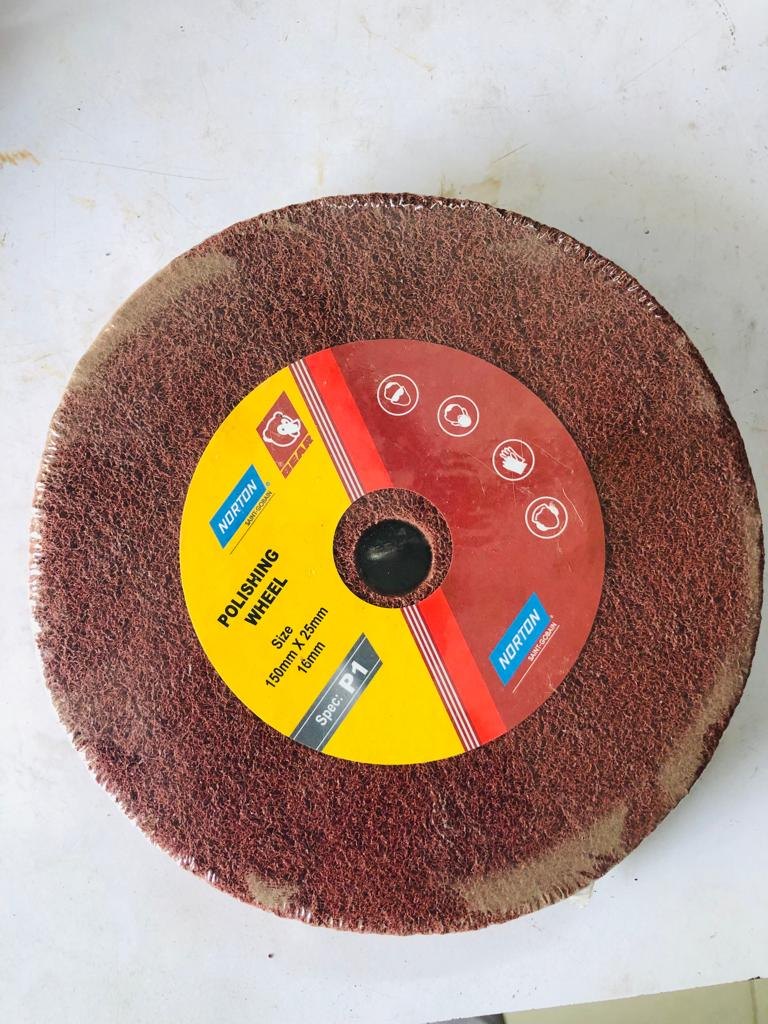GN Beartex Polishing Wheel 6" X 1" P-1AF