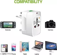 International Worldwide Adapter 125V 6A & 13A (China/Europe/UK/USA/India)