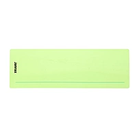 Pack of 8 Light Green 210x80mm Dyslexia Overlay Reading Strips â€“ PET Material, Rounded Corners