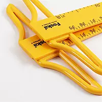 Janrax 100cm Tâ€‘Square for Teachers â€“ ABS Ruler with Handle