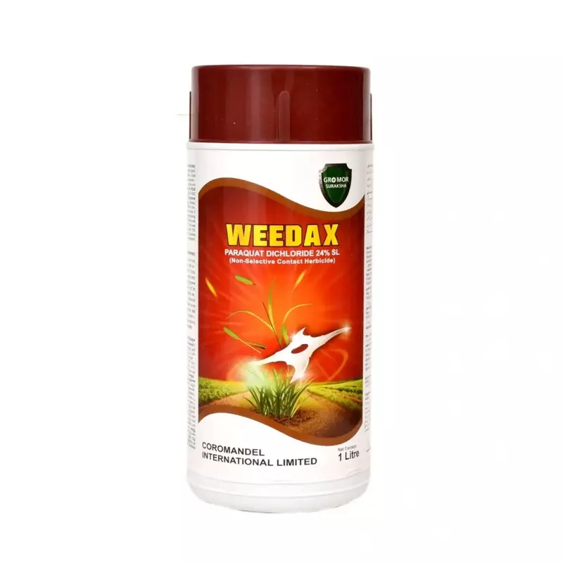 Weedax (Paraquat Dichloride 24%Sl)-(Coramondel International ltd)
