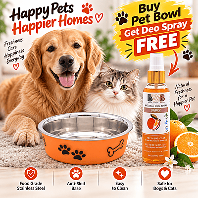 Premium Bowl-Orange (750 ml)- Medium