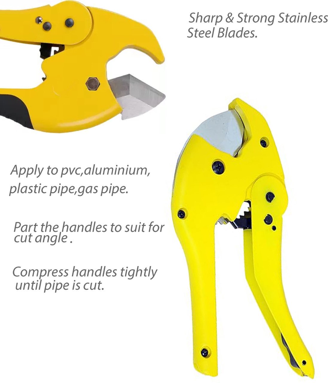 Jon Bhandari Pipe Cutter 42 mm Yellow Blade JB-P-006A