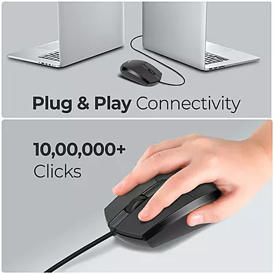 MOUSE WIRED FOXIN GLIDE