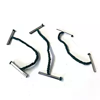 Pack of 500 Janrax Metal End 76mm Treasury Tags