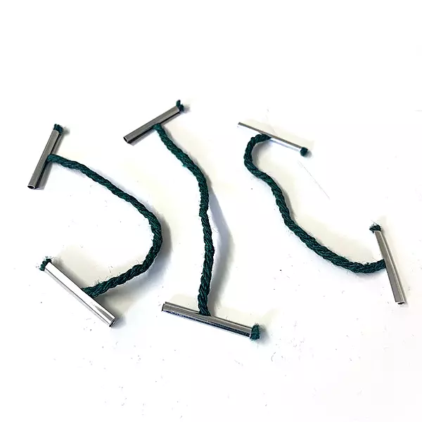 Pack of 500 Janrax Metal End 76mm Treasury Tags