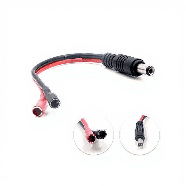 Champion DC Power Jack Wire (5.5×2.1)mm With Female Bullet Connector