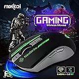 Frontech MS-0059 Wired Optical Mouse – USB | 1000 DPI | Ergonomic Grip | Smooth Tracking | PC & Laptop Mouse