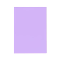 Pack of 8 A5 Plain Purple Dyslexia Overlay Reading Sheets â€“ PET Material, Rounded Corners