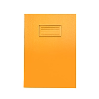 Janrax A4 Orange 80 Pages Feint and Ruled Exercise Book