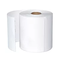 Roll of 500 White Self Adhesive Thermal Printer Labels 4"" x 6"" (10.16 x 15.24cm)