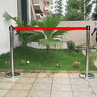 QUEUE MANAGER STAINLESS STEEL BELT MODEL & ROPE MODEL