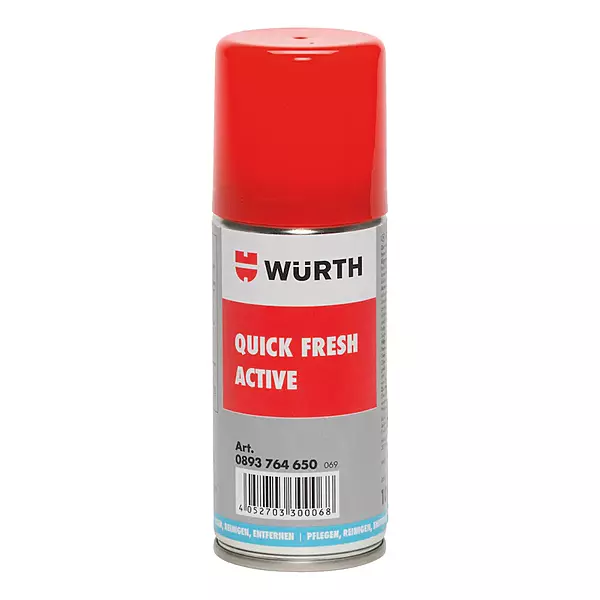 WURTH QUICK FRESH ACTIVE AIR CONDITIONING DISINFECTION 150ml