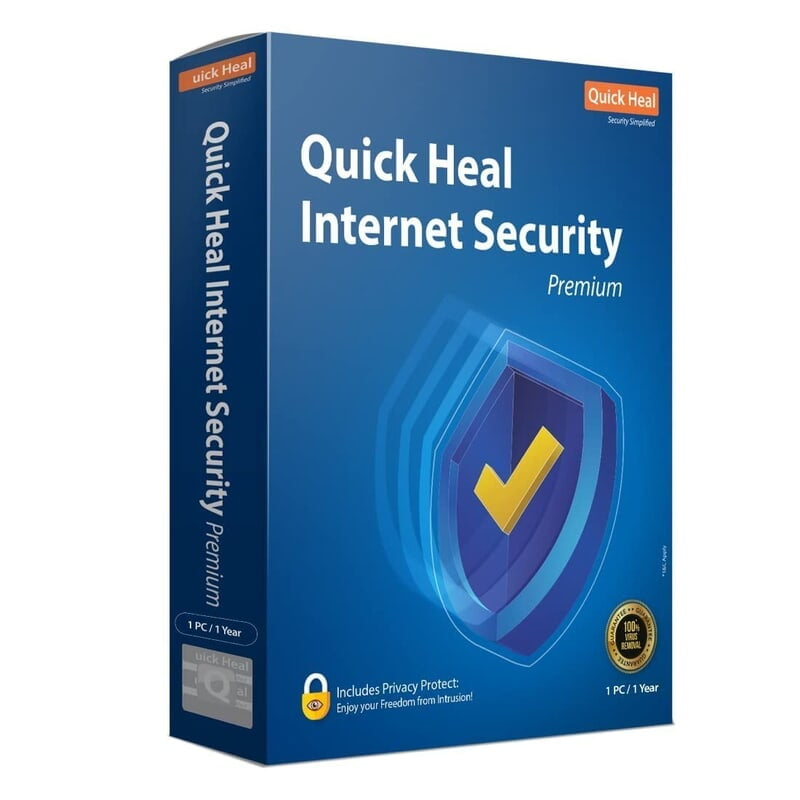 Quickheal® Internet Security Windows (Desktop) (1yr) RENEWAL