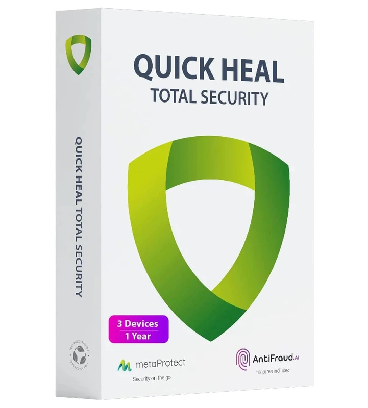 Quick Heal Total Security Antivirus, 3 User Pack
