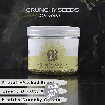 Nuts in a Jar Crunchy Seeds Quinoa 250 Grams