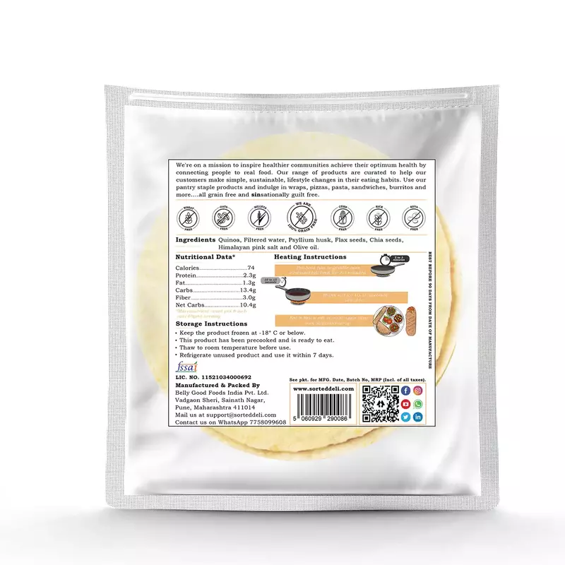 Quinoa Wrap - Sorted