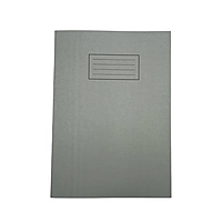 Janrax A4 Grey 80 Pages Feint and Ruled Exercise Book