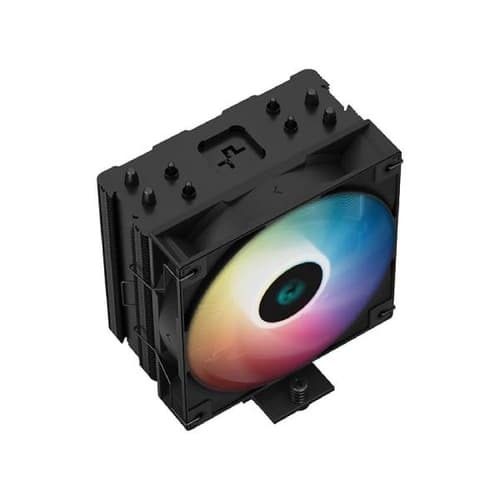 Deepcool AG400 ARGB CPU Air Cooler (Black) – 120mm PWM Fan | 4 Heat Pipes | 75 CFM