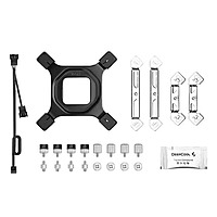 Deepcool Gammaxx AG620 ARGB CPU Air Cooler – Dual 120mm Fans  6 Heat Pipes  67.9 CFM