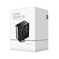 Deepcool AK400 Digital SE CPU Air Cooler – 120mm PWM Fan | Temp Display | LGA1851 & AM5