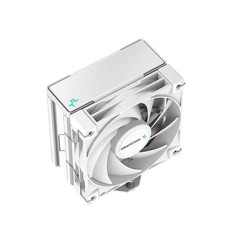 Deepcool AK400 CPU Air Cooler (White) – 120mm PWM Fan | 4 Heat Pipes | 66.47 CFM