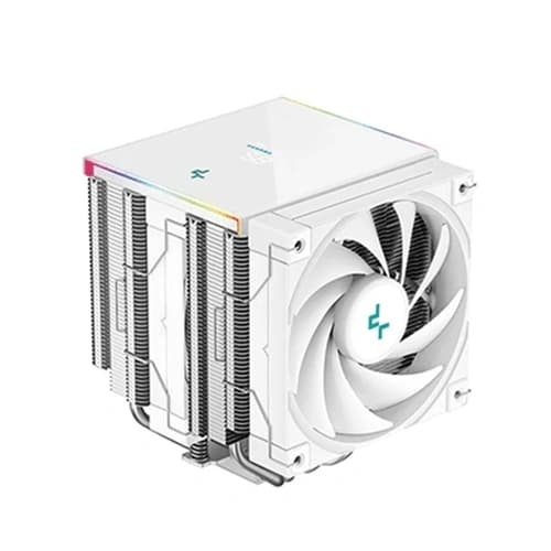 DeepCool AK620 Digital SE White – Dual Tower CPU Air Cooler | 120mm PWM Fans