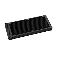 DeepCool LD240 ARGB Liquid Cooler – 240mm AIO | LED Display | Dual 120mm Fans