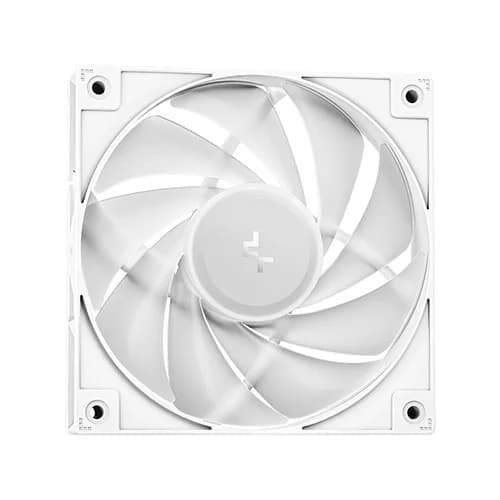 DeepCool LE240 V2 ARGB Liquid Cooler (White) – 240mm AIO | Dual 120mm Fans