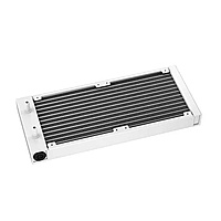 DeepCool LE240 V2 ARGB Liquid Cooler (White) – 240mm AIO | Dual 120mm Fans