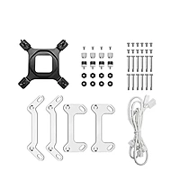 Deepcool Mystique 360 ARGB CPU Liquid Cooler – 360mm AIO | LCD Display | White