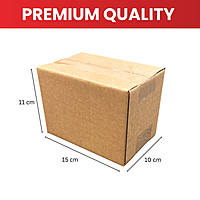 Cardboard Packing Box 15x10x11cm — 3mm Corrugated Flute