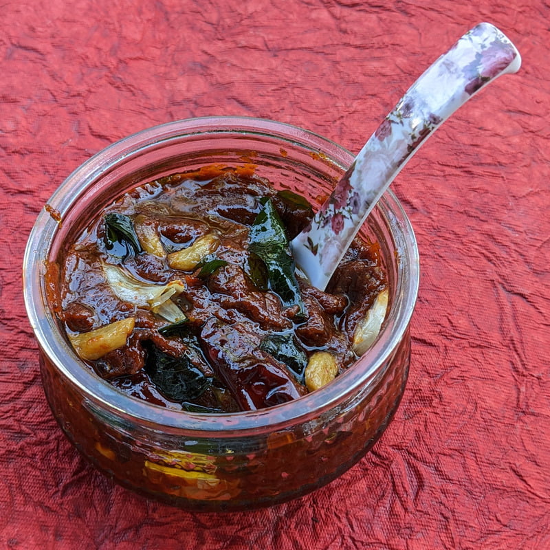 500gms Ginger Pickle Andhra Style ఆంధ్ర అల్లం పచ్చడి