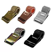 Gold Metal Pen Holder Clip for Notebooks and Clipboards